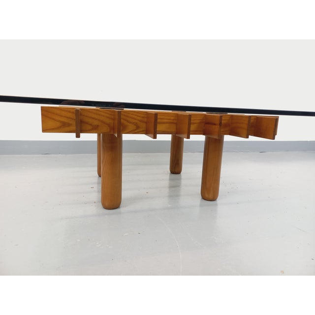 Vintage square coffee table from the 1970s, Kyoto model by Italian designer Gianfranco Frattini for Knoll. Beautiful...