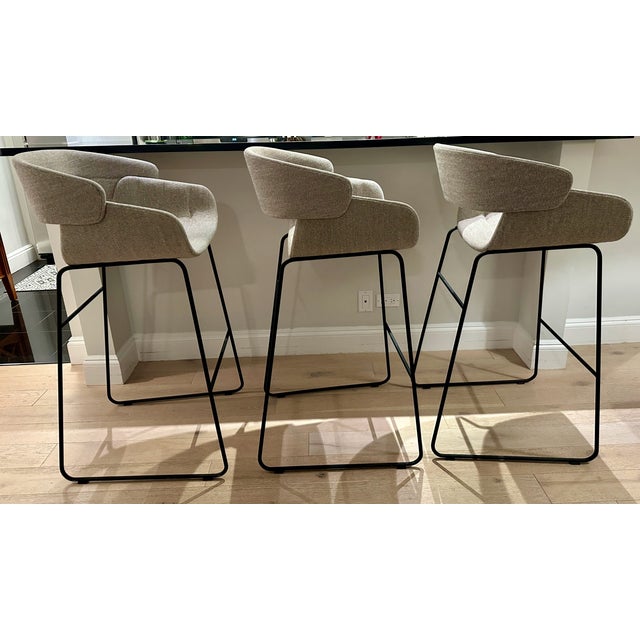 Blu Dot Blu Dot Bar Stools- Set of 3 For Sale - Image 4 of 5