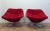 Wood Mid Century Swivel Lounge Chairs by Pierre Paulin For Sale - Image 7 of 12