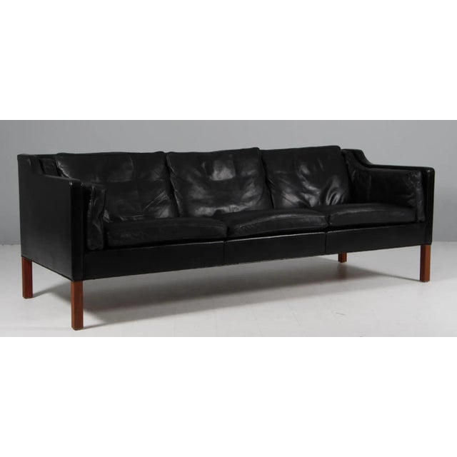 Børge Mogensen 3-Seater Sofa by Børge Mogensen for Fredericia For Sale - Image 4 of 10