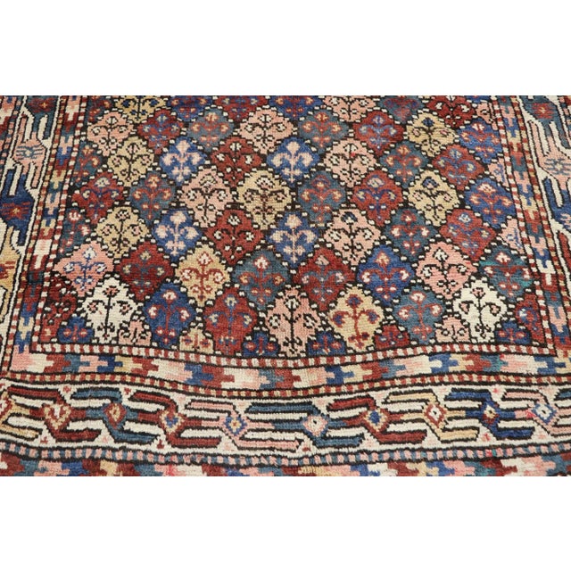 Antique Azerbaijan Rug - 04'05 X 09'09 For Sale - Image 4 of 9