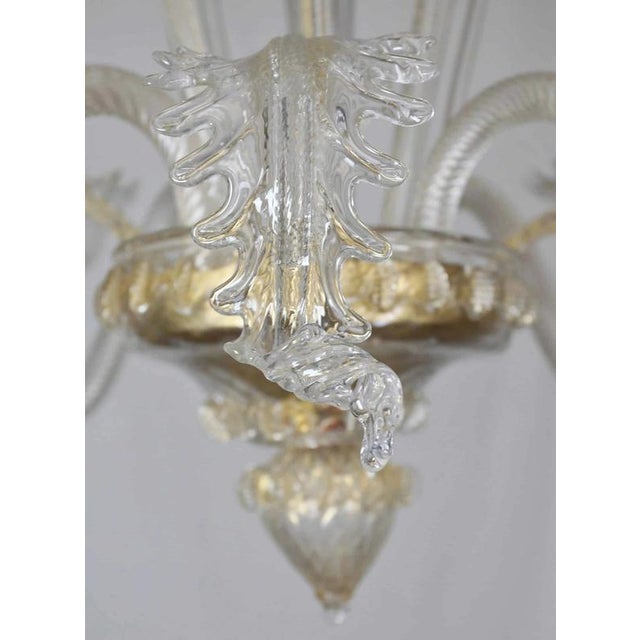 Beautiful Venetian chandelier with completely new wiring, sockets and covers. The chandelier is complete and fully...