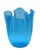 Blue Fazzoletto Vase in Murano Glass by Fulvio Bianconi for Venini, Italy, 2003 For Sale - Image 8 of 8