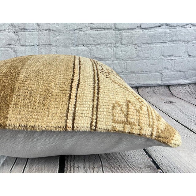 20 x 20 Rug Pillow Spice Route Turkish Pillow Cushion Cover For Sale - Image 4 of 4