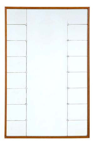 Mid-Century Swedish Wall Mirror from Glas & Trä, 1950