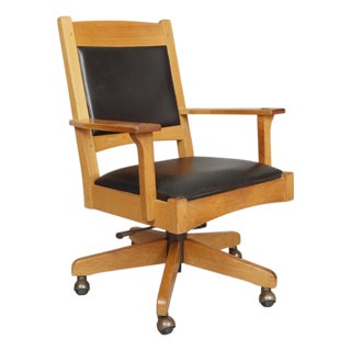 Stickley Swivel Tilt Desk Chair For Sale