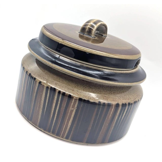 1960s Arabia Finland "Kosmos" Casserole Tureen With Lid For Sale In Miami - Image 6 of 12