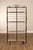 Black Morecraft French Country Style Wrought Iron And Glass Étagère For Sale - Image 8 of 18