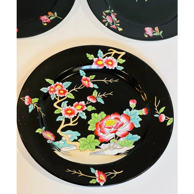 Mason's Ironstone Black Chinoiserie Set 17 Pieces For Sale In Chicago - Image 6 of 13