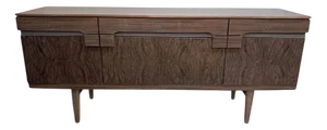 Mid-Century Sideboard in Wood and Formica from Beautility, 1960s