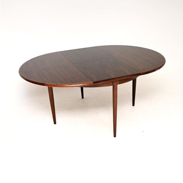 Vintage Danish Extending Dining Table by Niels Moller from J.L. Møllers, 1960s For Sale - Image 4 of 15