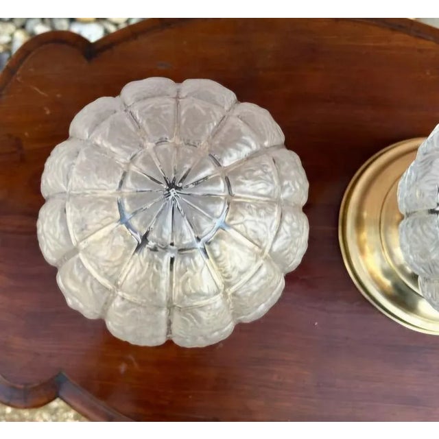 Art Nouveau Ceiling Lights, Set of 2 For Sale - Image 4 of 7
