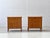 Mid-Century Modern Nightstands in Cherry Wood, 1960s, Set of 2 For Sale - Image 16 of 16