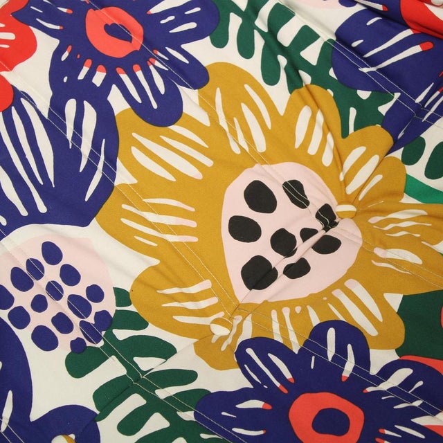 Blue Set of Lounge Chair and Ottoman, France, 1978 For Sale - Image 8 of 11