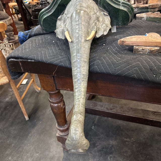 Wood Delightful Elephant Wall Bracket For Sale - Image 7 of 12