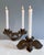 Brown Bronze Art Candleholders from Michael Harjes, Germany, 1960s, Set of 2 For Sale - Image 8 of 18