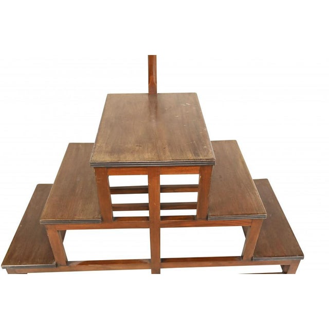 Victorian Mahogany Library Ladder For Sale - Image 4 of 8