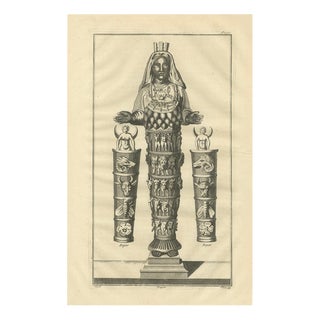 Bernard de Montfaucon, Diana of the Ephesians, 1721, Engraving on Paper For Sale