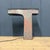 Large Zinc Letter T with Lighting from America For Sale - Image 4 of 18