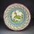 Spanish Triana Lebrillo Ceramic Plate with Painted Horse For Sale - Image 11 of 11