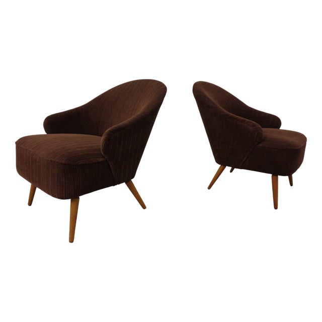 German Cocktail Chairs, 1960s, Set of 2 For Sale