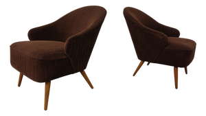German Cocktail Chairs, 1960s, Set of 2