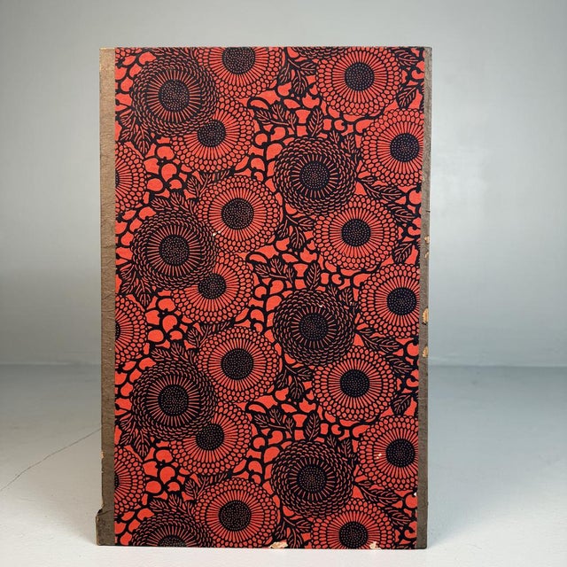 Japanese Chiyogami Drawer Cabinet, 1940s For Sale - Image 11 of 13