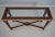 Traditional Councill Craftsmen Regency Style Glass Top Console Table For Sale - Image 3 of 12