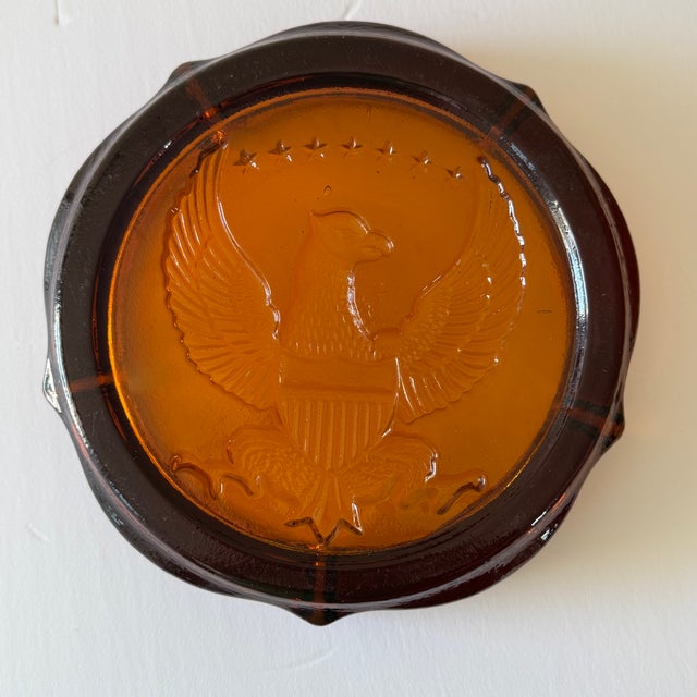American Mid 20th century Americana Eagle Cigar Ashtray For Sale - Image 3 of 4
