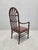 Late 19th Century Antique American Aesthetic Carved Mahogany Side Chair For Sale - Image 5 of 6