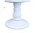 Vintage Carved Wood Pedestal Table With 54" Beveled Glass Top For Sale In West Palm - Image 6 of 6