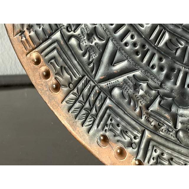 Artistic Wall Relief Piedra Del Sol Aztec Solar Calendar, 1970s For Sale - Image 15 of 18
