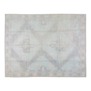 New Oushak Hand Knotted Wool Rug, 8x10'3 For Sale