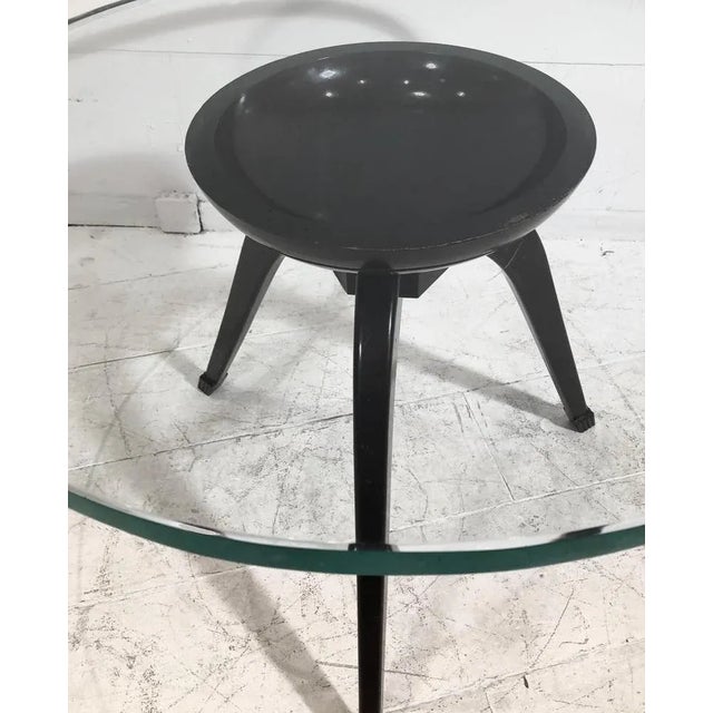 Gueridon Table in the Style of Fontana Arte, 1950s For Sale - Image 11 of 15
