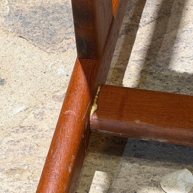 Attr Arne Vodder Solid Wood Frame Curved Spindle Backrest Woven Paper Cord For Sale - Image 15 of 15