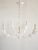 Shabby Chic Florian Troy Lighting White Gesso Leaf Motif Chandelier For Sale - Image 3 of 12