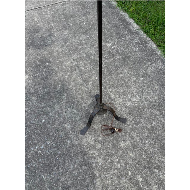 Early 19th Century Arts & Crafts Floor Lamp For Sale - Image 4 of 5