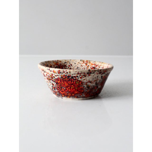 Vintage Studio Pottery Bowl For Sale - Image 6 of 7