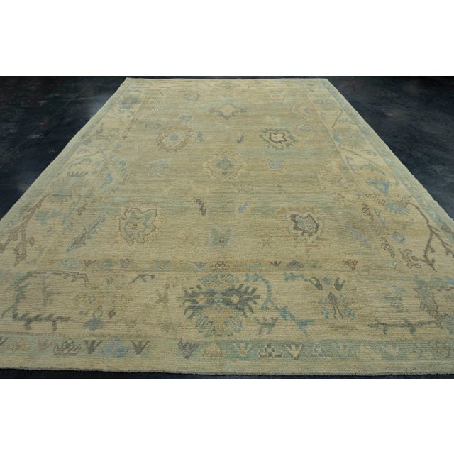 Turkish Oushak Rug 9'9" x 14'9" #18555 Explore a curated collection of hallway runners, wool rugs, and handmade...