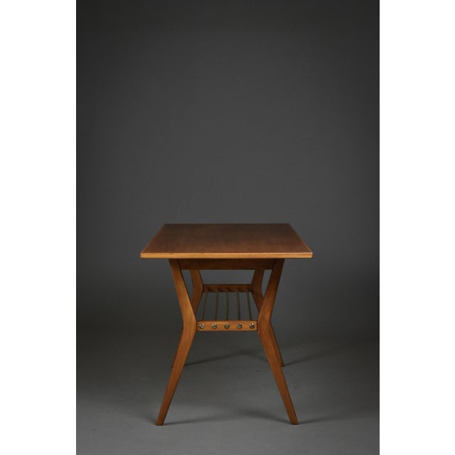 Brown Mid-Century Coffee Table, 1960s For Sale - Image 8 of 14