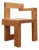 Steltman Chair in Larch Wood from Gerrit Rietveld, 1980s For Sale