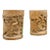 1930s Pair of Vintage Chinese Bamboo Brush Pots For Sale