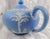 Traditional 1950s Light Blue Wedgwood Jasperware Teapot For Sale - Image 3 of 9