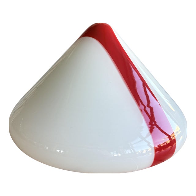 Space Age Mico 41 Table Lamp in Murano Glass attributed to Renato Toso for Leucos, Italy, 1970s For Sale