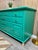 1990s Luxury Ethan Allen Buffet in Emerald Green – Solid Wood, Gold Hardware For Sale In Tampa - Image 6 of 6