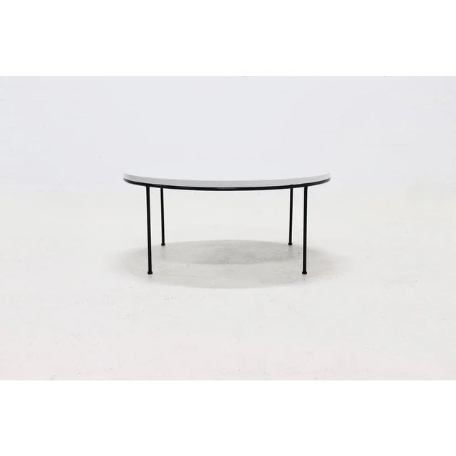 Round Coffee Table by Paul McCobb for Metz & Co., 1950s For Sale - Image 9 of 11