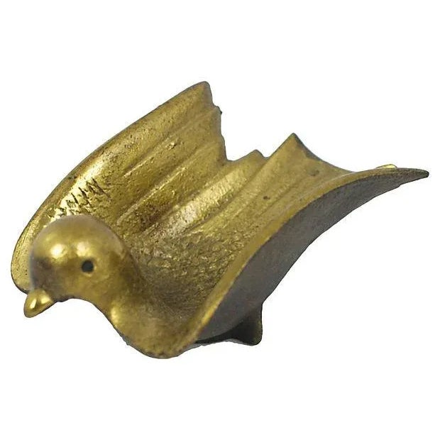 1950s Mid-Century Modern Bird Trinket Dish For Sale - Image 5 of 5