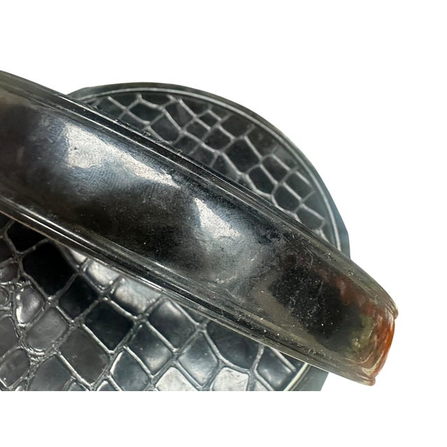 1970s 1970s Mid Century Modern Black Vintage Ice Bucket For Sale - Image 5 of 12