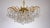 Brass & Lead Crystal Chandelier from Palwa For Sale - Image 15 of 15