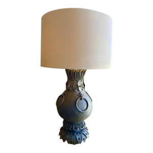 1980s Barry Dixon Large Foliage Urn Lamp